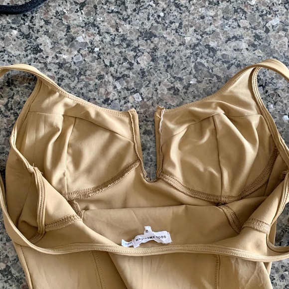 Good American Tan Bodysuit - Picture 6 of 7